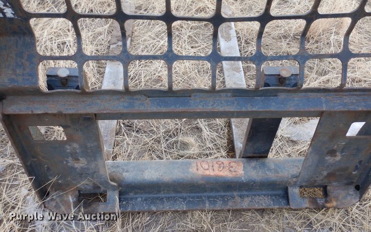 image for item MR9701 Bobcat  skid steer forks