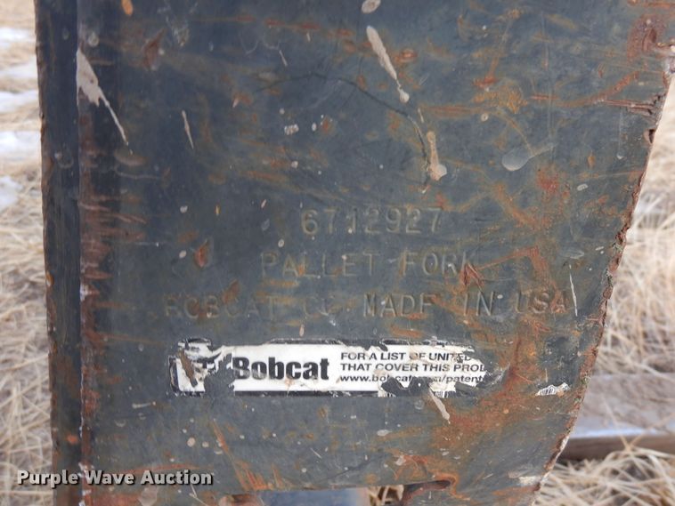 image for item MR9701 Bobcat  skid steer forks