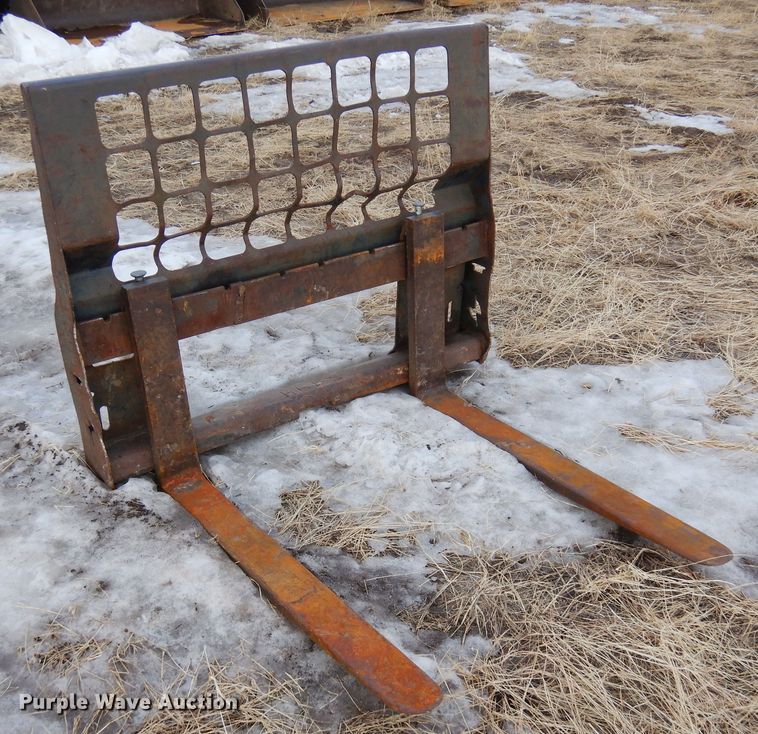 image for item MR9702 Bobcat  skid steer forks