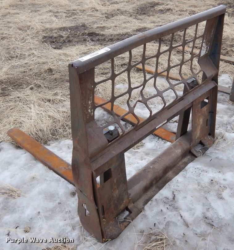 image for item MR9702 Bobcat  skid steer forks