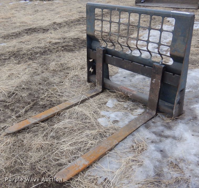 image for item MR9703 Bobcat  skid steer forks