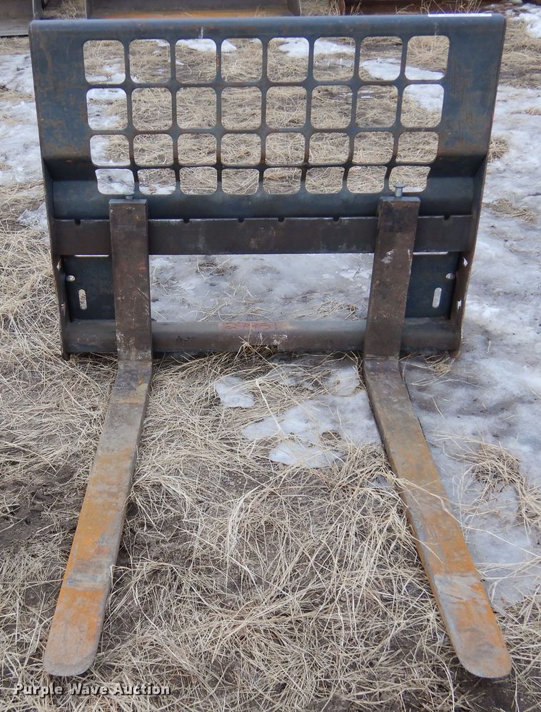 image for item MR9703 Bobcat  skid steer forks