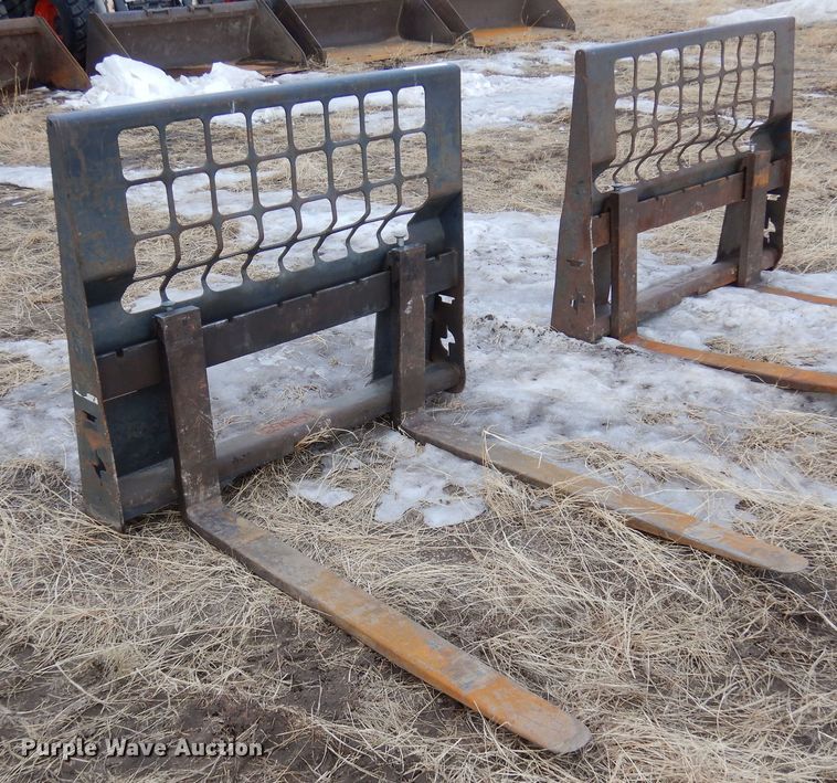 image for item MR9703 Bobcat  skid steer forks