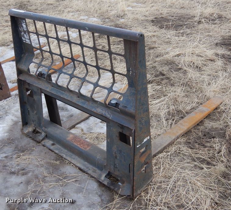 image for item MR9703 Bobcat  skid steer forks