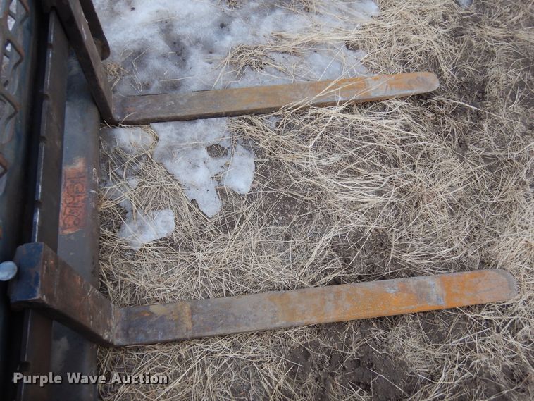 image for item MR9703 Bobcat  skid steer forks