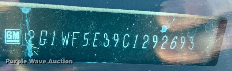 image for item DJ6145 2012 Chevrolet Impala