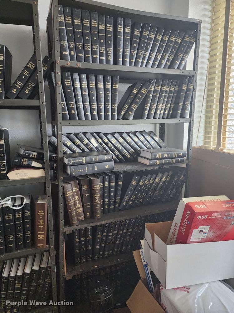 image for item DJ8999 Texas state law and code books