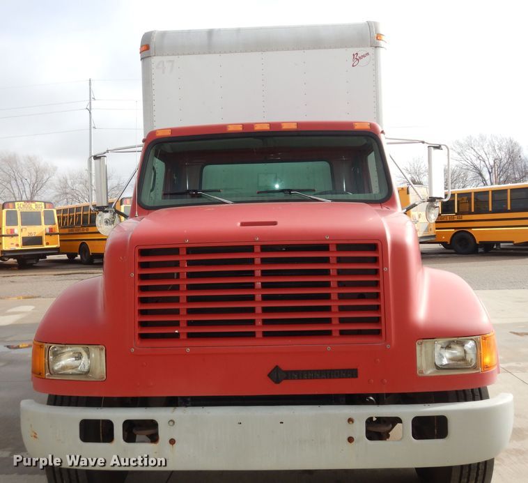 image for item DK7508 1998 International 4700  box truck