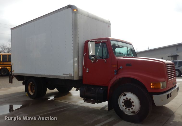 image for item DK7508 1998 International 4700  box truck
