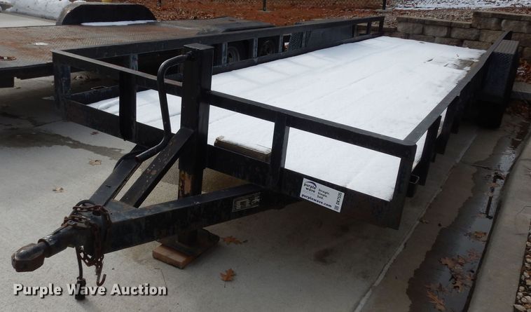 image for item DK7535 1992 Texas Bragg  utility trailer