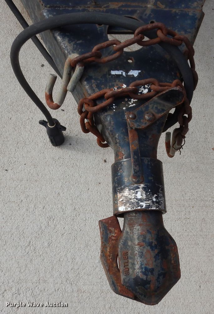 image for item DK7535 1992 Texas Bragg  utility trailer