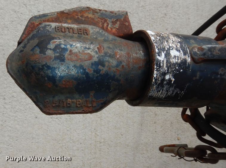 image for item DK7535 1992 Texas Bragg  utility trailer