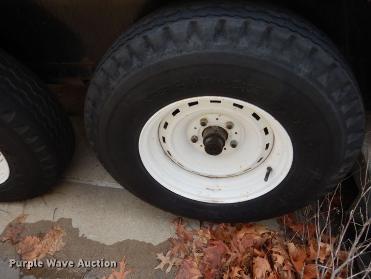 image for item DK7535 1992 Texas Bragg  utility trailer