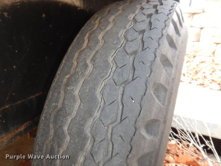 image for item DK7535 1992 Texas Bragg  utility trailer