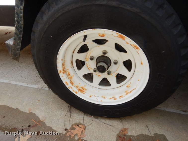 image for item DK7535 1992 Texas Bragg  utility trailer