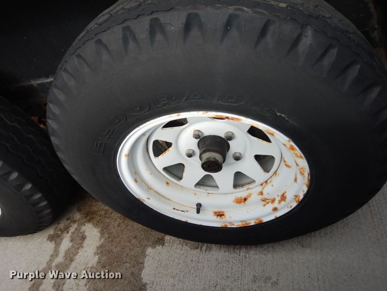 image for item DK7535 1992 Texas Bragg  utility trailer