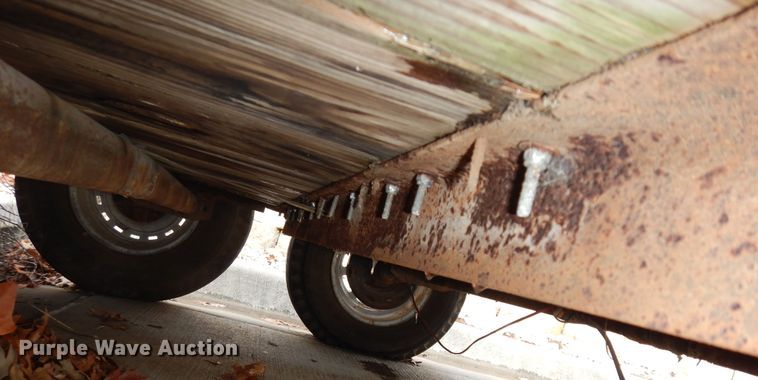 image for item DK7535 1992 Texas Bragg  utility trailer