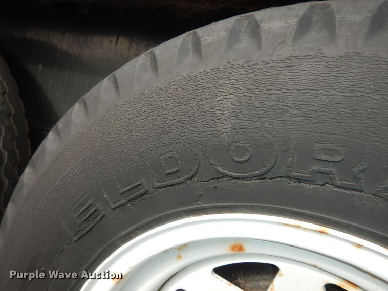 image for item DK7535 1992 Texas Bragg  utility trailer