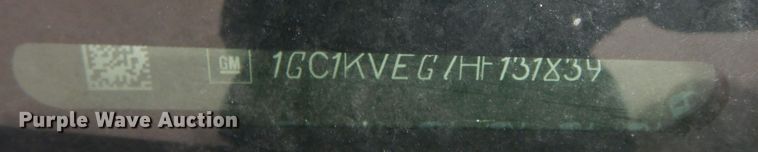 image for item DK7573 2017 Chevrolet Silverado 2500HD  Crew Cab pickup truck