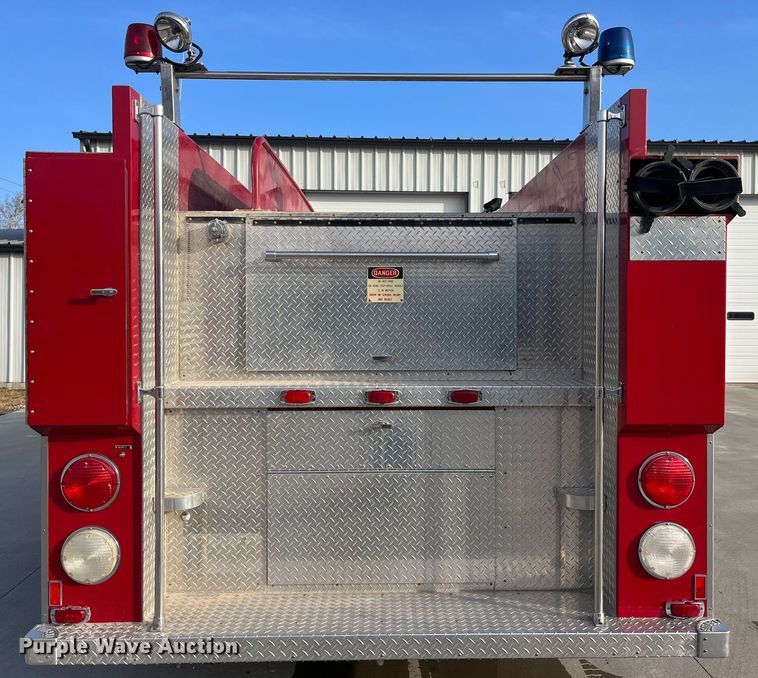 image for item DP0457 1988 GMC C7000  pumper fire truck