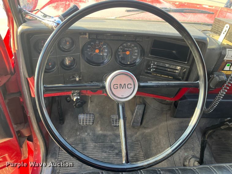 image for item DP0457 1988 GMC C7000  pumper fire truck