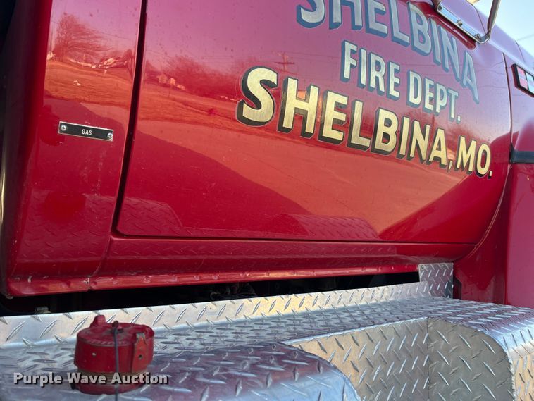 image for item DP0457 1988 GMC C7000  pumper fire truck