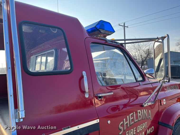 image for item DP0457 1988 GMC C7000  pumper fire truck