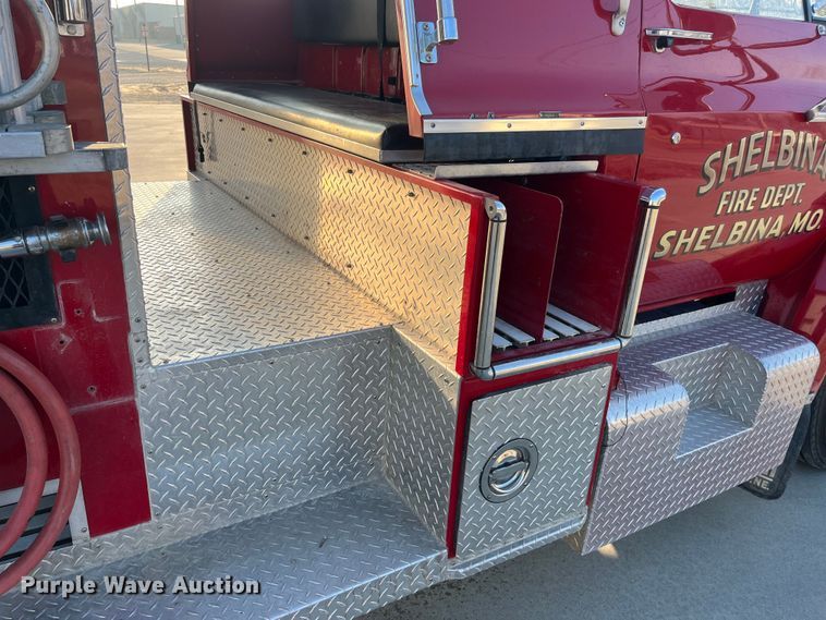 image for item DP0457 1988 GMC C7000  pumper fire truck