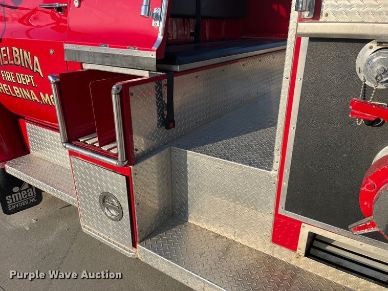 image for item DP0457 1988 GMC C7000  pumper fire truck