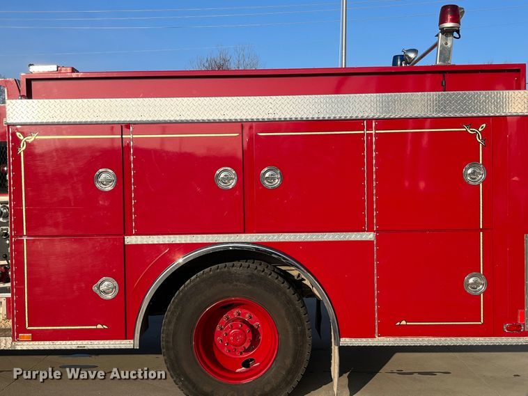 image for item DP0457 1988 GMC C7000  pumper fire truck