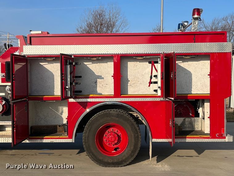 image for item DP0457 1988 GMC C7000  pumper fire truck