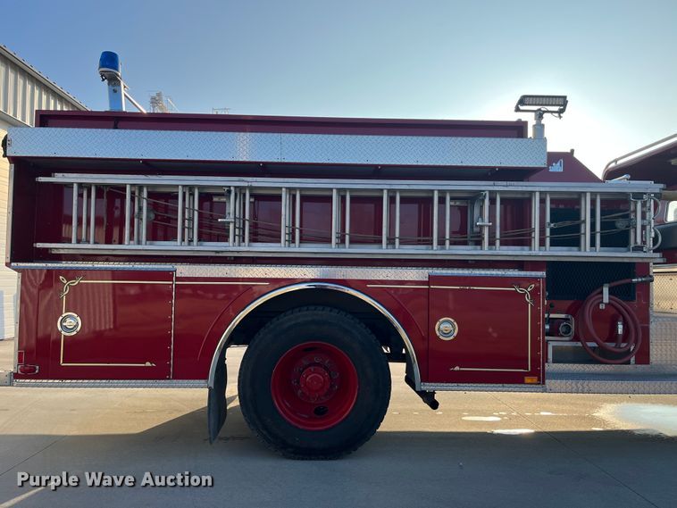 image for item DP0457 1988 GMC C7000  pumper fire truck