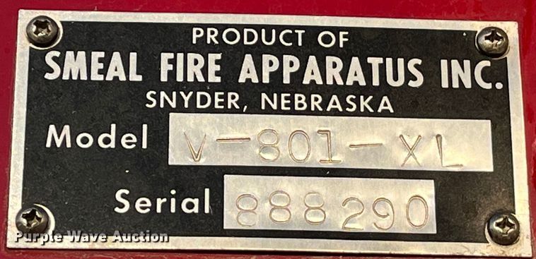 image for item DP0457 1988 GMC C7000  pumper fire truck