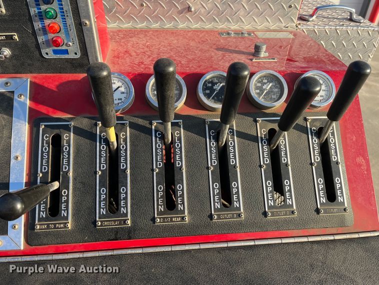 image for item DP0457 1988 GMC C7000  pumper fire truck