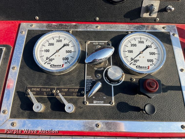 image for item DP0457 1988 GMC C7000  pumper fire truck