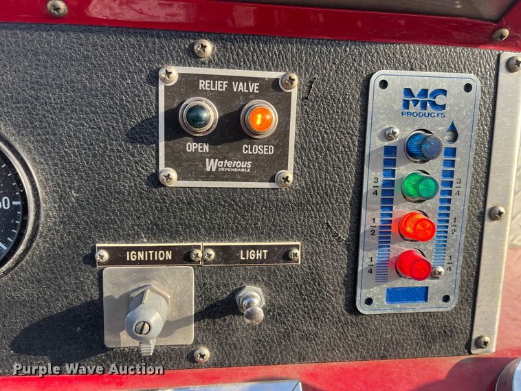 image for item DP0457 1988 GMC C7000  pumper fire truck