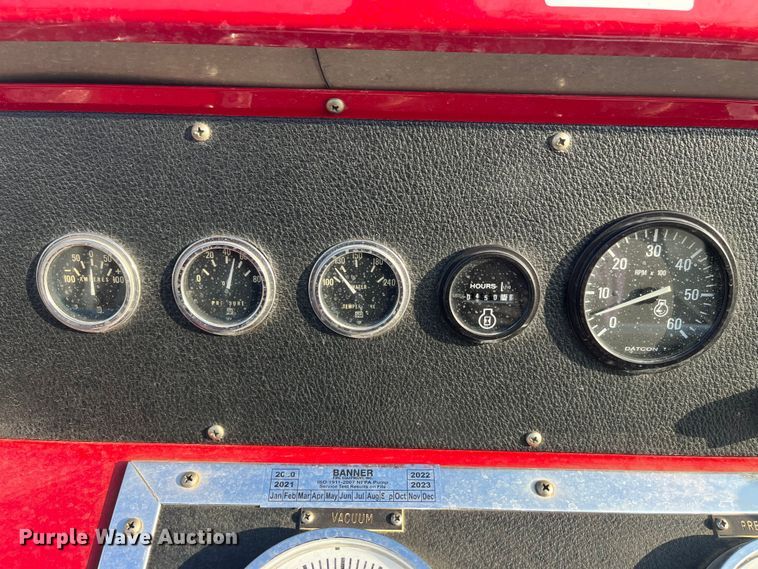 image for item DP0457 1988 GMC C7000  pumper fire truck