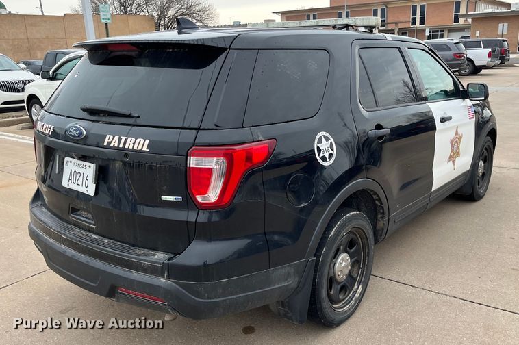 image for item DQ3946 2018 Ford Explorer Police Interceptor  SUV