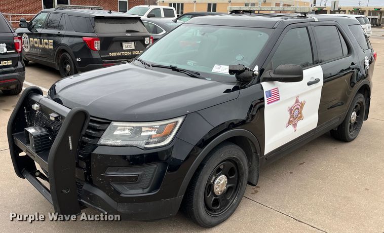image for item DQ3949 2018 Ford Explorer Police Interceptor  SUV