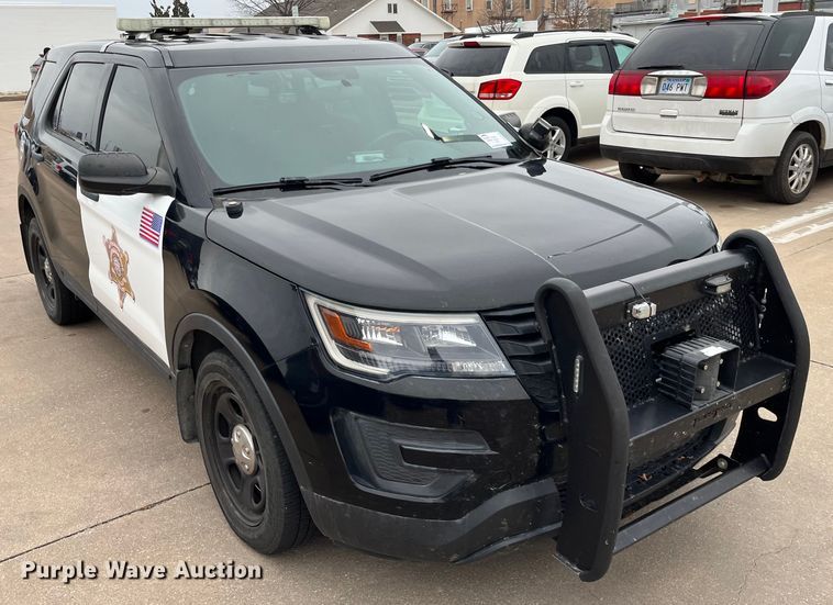image for item DQ3949 2018 Ford Explorer Police Interceptor  SUV