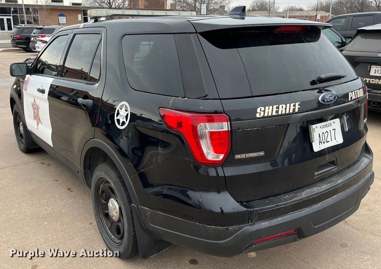 image for item DQ3949 2018 Ford Explorer Police Interceptor  SUV