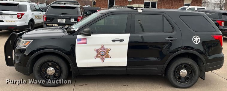 image for item DQ3949 2018 Ford Explorer Police Interceptor  SUV