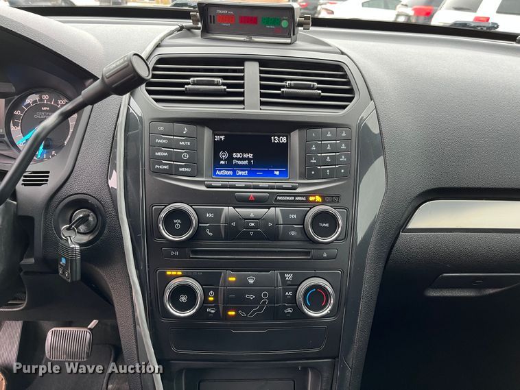 image for item DQ3949 2018 Ford Explorer Police Interceptor  SUV