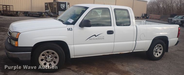 image for item DQ5084 2006 Chevrolet Silverado 1500  pickup truck