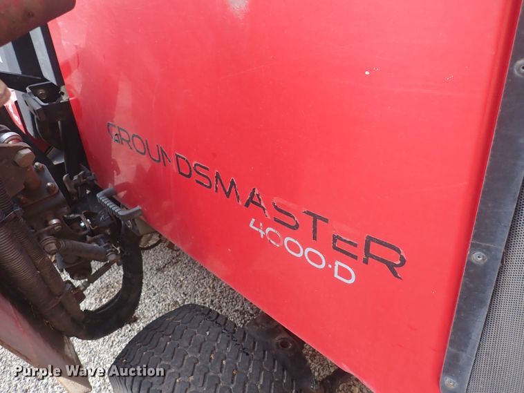 image for item DQ5088 Toro Groundsmaster 4000-D  lawn mower
