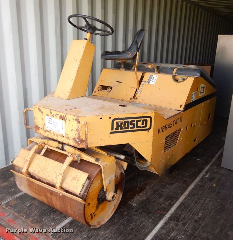 image for item DR8124 Rosco Vibrastat III  double drum roller