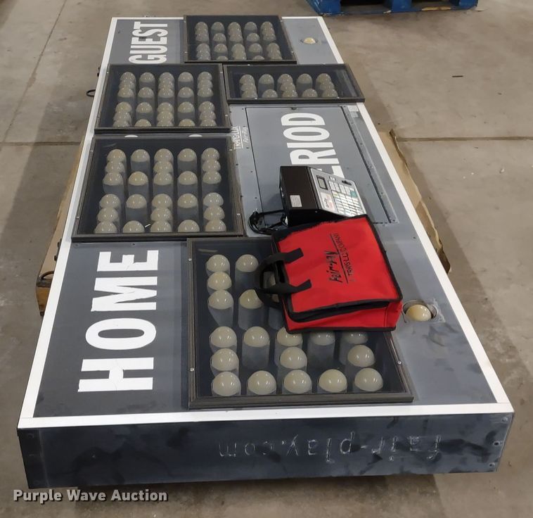 image for item DR8128 Trans-Lux Fair-Play MP-7108  scoreboard