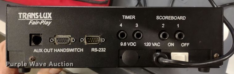image for item DR8128 Trans-Lux Fair-Play MP-7108  scoreboard
