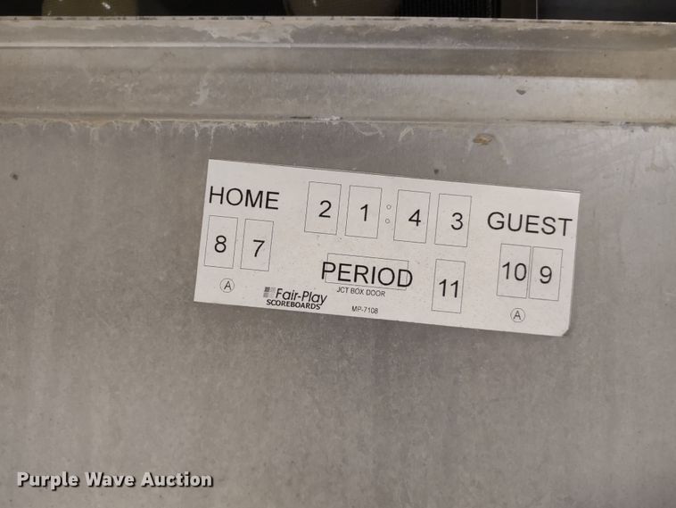 image for item DR8128 Trans-Lux Fair-Play MP-7108  scoreboard