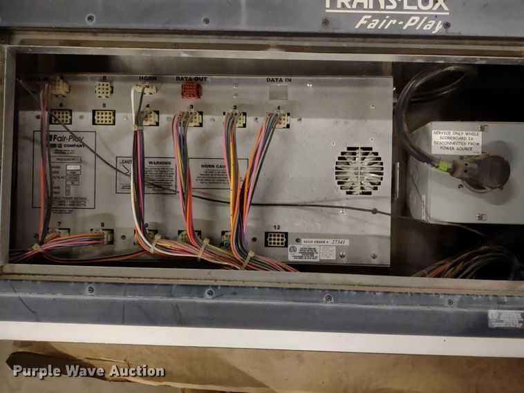 image for item DR8128 Trans-Lux Fair-Play MP-7108  scoreboard